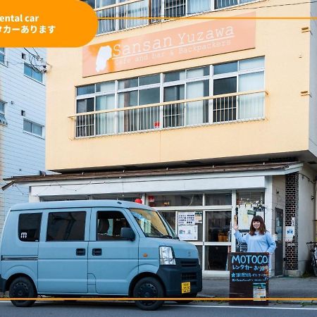 Sansan Yuzawa -Dining&Backpackers- Hotel Bagian luar foto